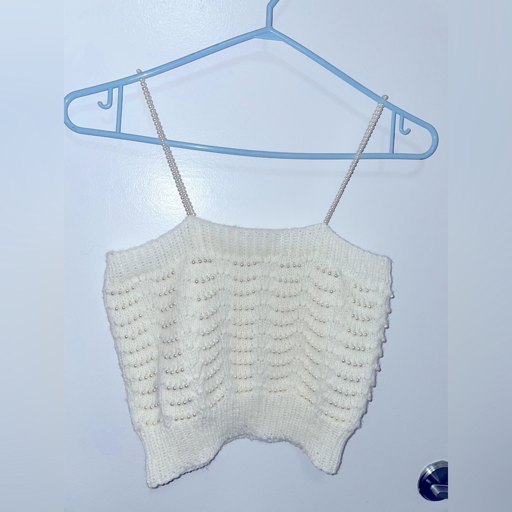 Pearls knit top​